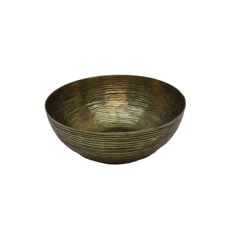 Aluminium Rings Round Bowl