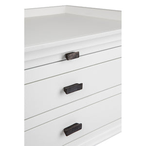 Island Life Bedside Table - White