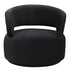 Indiana Swivel Armchair Black