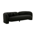 Seattle 3 Seat Boucle Sofa - Charcoal