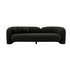 Seattle 3 Seat Boucle Sofa - Charcoal