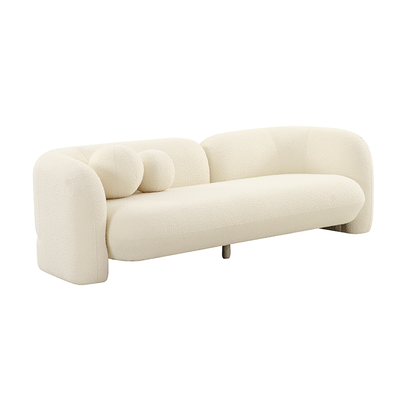 Seattle 3 Seat Boucle Sofa