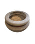 La Terre Small Round Planter Fossil