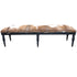 Peter Leather Bench Seat - 1750