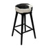 Rocko Barstool | Counter Stool - Black & White