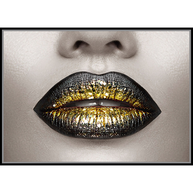 Canvas Art Lips 3