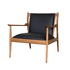 Romano Mid-Century Armchair Black