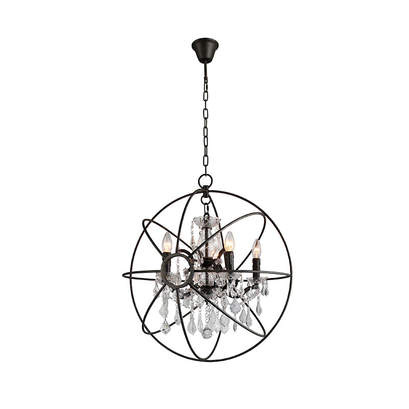 Rococo Globe 65cm Chandelier