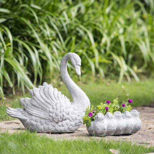 Swan Planter