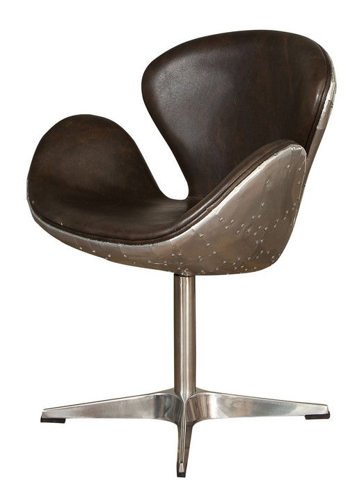 Boston Swivel Chair Java Black