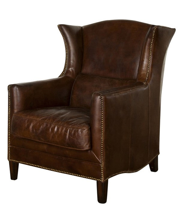 Wing Armchair Vintage Cigar