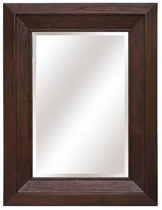 Solid Wood Mirror Dark Oak