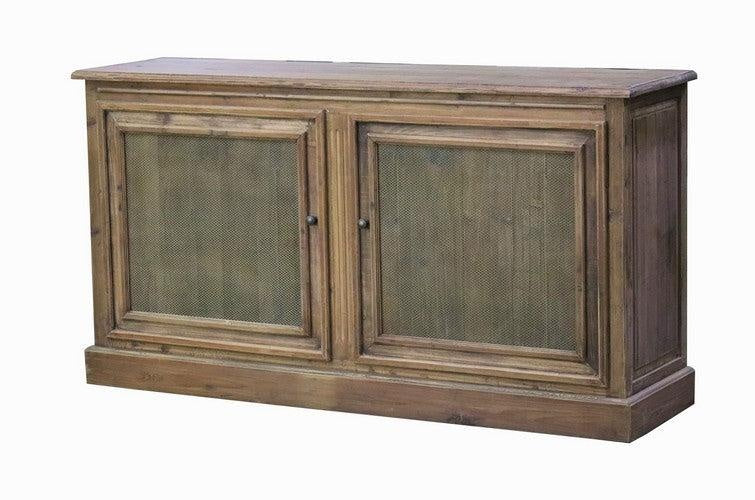 Sideboard w / Chicken wire doors - Old Pine