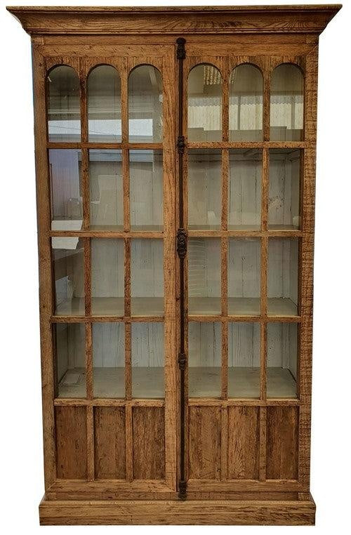 Oak Display Cabinet