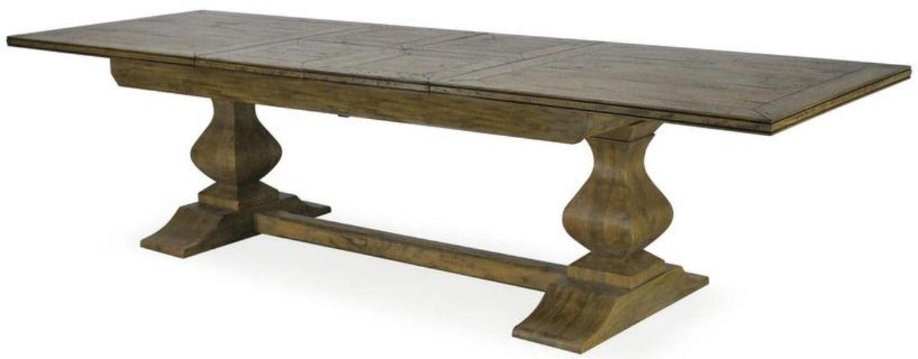 Bosquet Pedestal Double Extension Dining Table