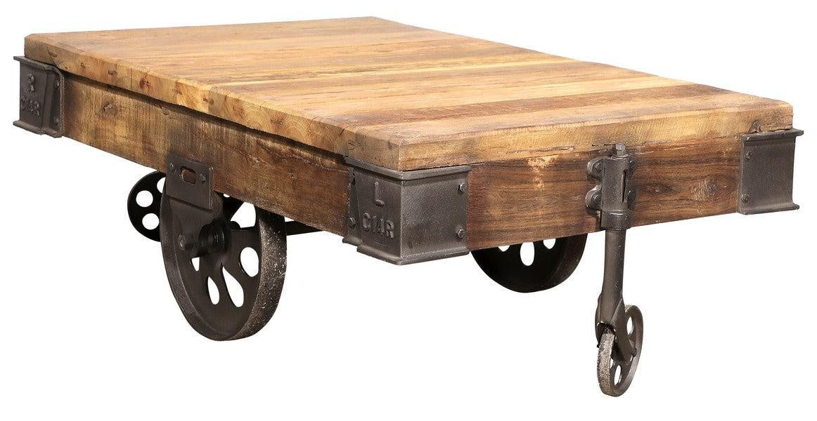 Wagon Wheel Coffee Table