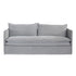 Courtenay 3 Seat Slip Cover Sofa - Grey