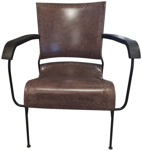 Leather armchair