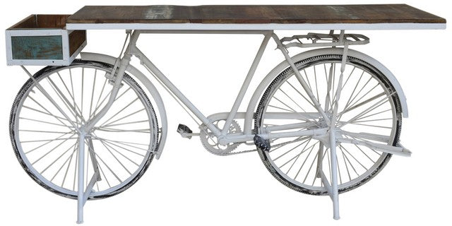 Vintage Cycle Console/Bar Table