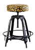 Barstool - Leopard Print Adjustable Height