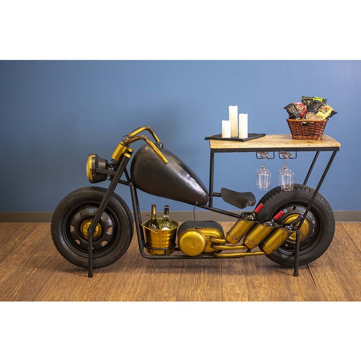 Chopper Style Motorcycle Bar