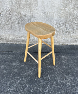 Tractor Barstool - Natural