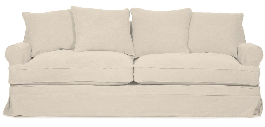 Newport 2.5 Seater Slip Cover Sofa- Salt & Pepper