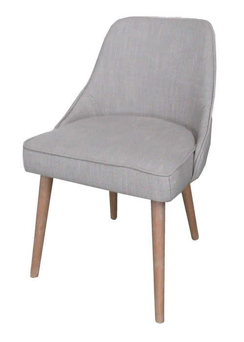 Pedro Dining Chair - Salt & Pepper