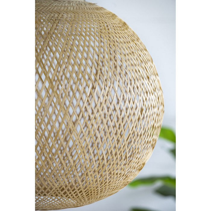 Globe Bamboo Hanging Light