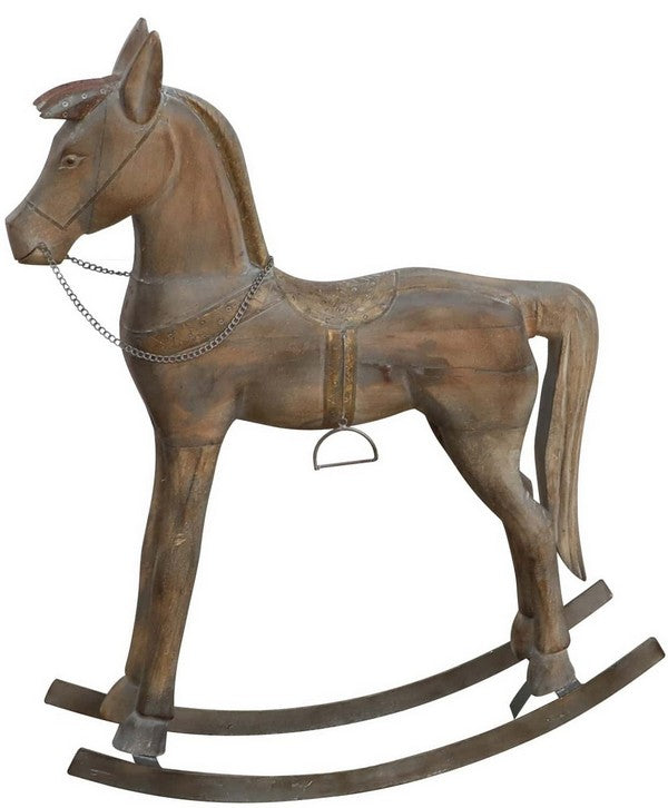 Wooden Rocking Horse