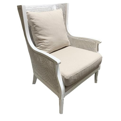 Armchair Raffles - Antique White