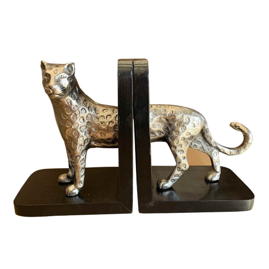 Leopard Bookends