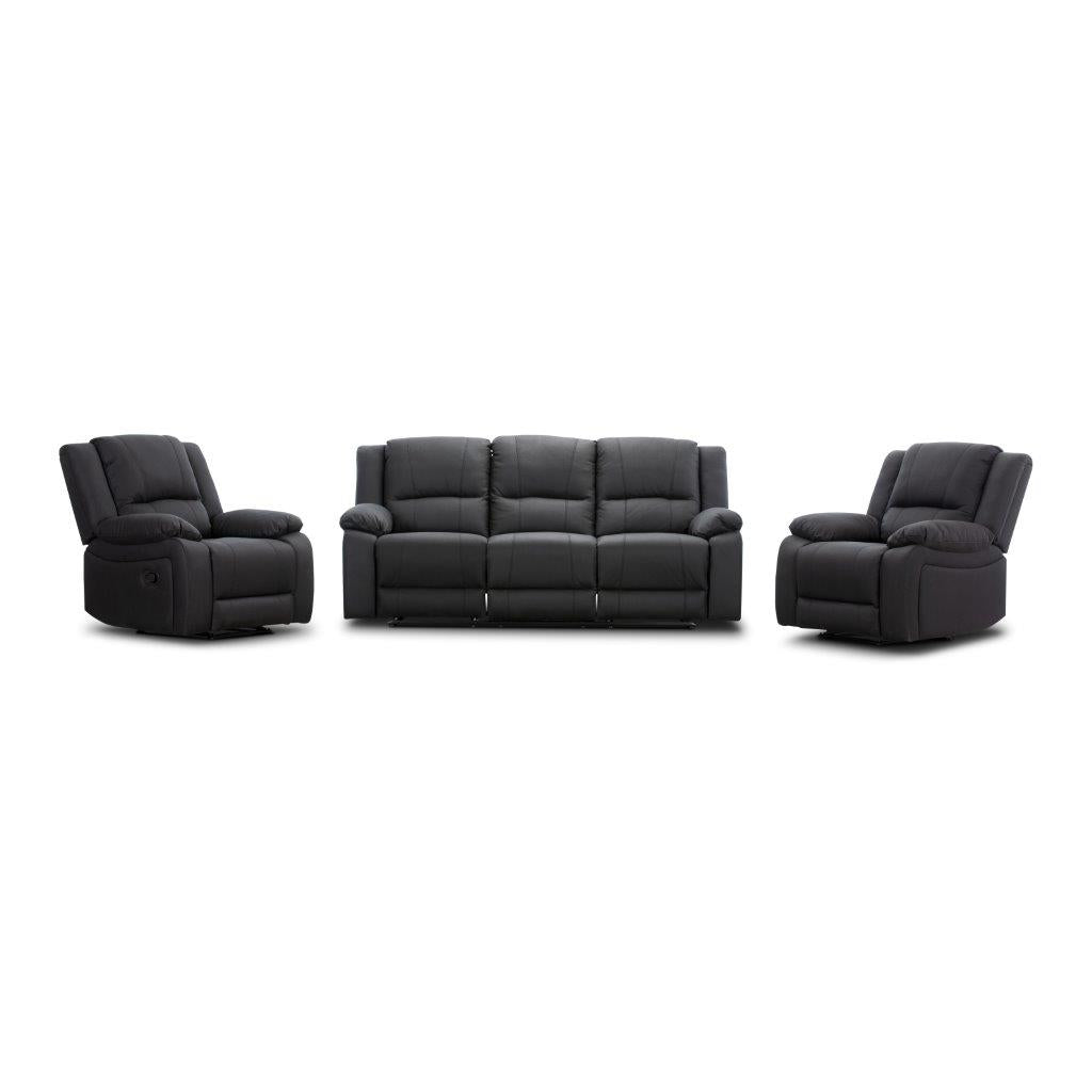 Captain 3 +1 +1 Seater Functional Fabric Recliner