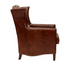 Kennedy Wingback Aged Leather Armchair - Vintage Cigar