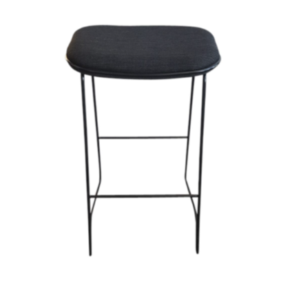 Romi Barstool Upholstered Seat Metal Frame