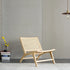 Zara Natural Rattan Lounge Chair