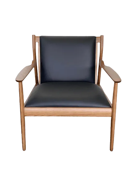 Romano Mid-Century Armchair Black