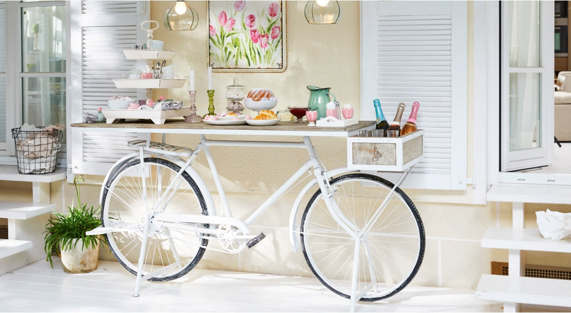 Vintage Cycle Console Table | Accent Table | Bar Table – Online8