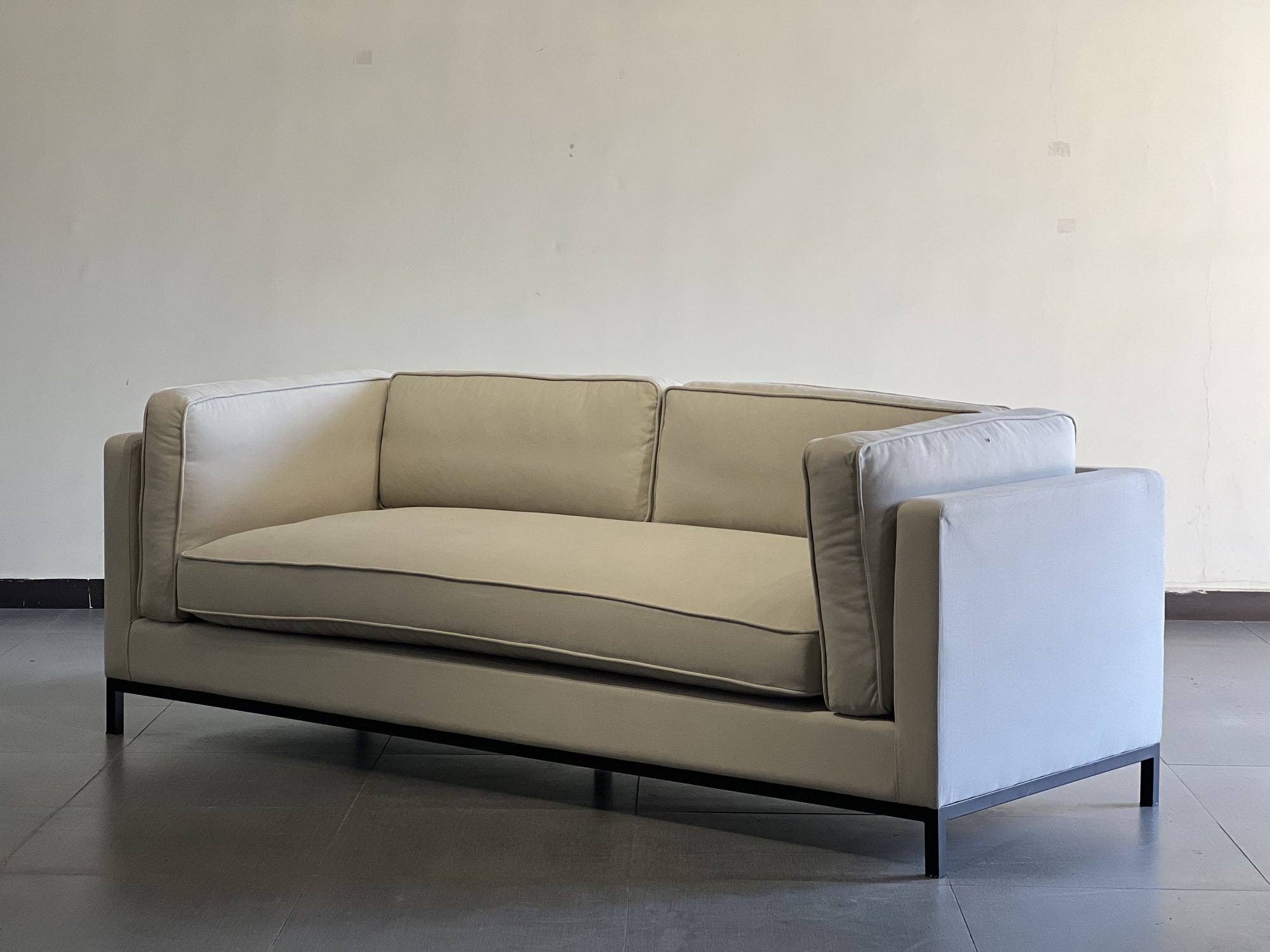 Metropolis 3 Seat Sofa - Bali Sand