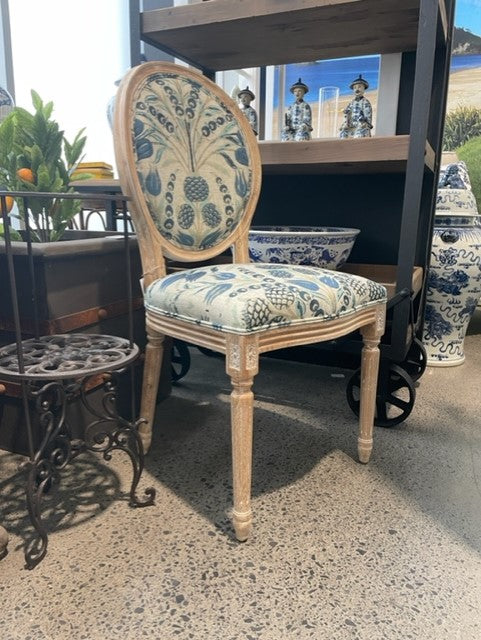 Floral Design Dining Chair